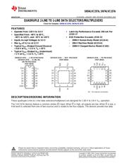 SN74LVC157ADRG3 datasheet.datasheet_page 1