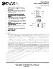 TSL2561-T 数据规格书 1