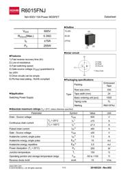 R6015FNJTL datasheet.datasheet_page 1