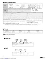 DF2-10P-2.5C datasheet.datasheet_page 2