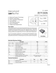 IRFP260NPBF 数据规格书 1