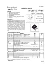 IRF2804S-7PPBF datasheet.datasheet_page 1