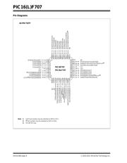 PIC16LF707-I/PT 数据规格书 6