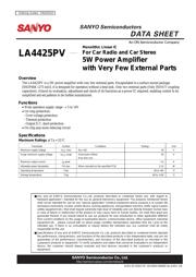 LA4425PV datasheet.datasheet_page 1