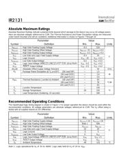 IR2131 数据规格书 2