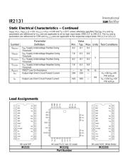IR2131 数据规格书 4