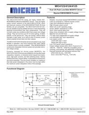 MIC4124YME-TR datasheet.datasheet_page 1