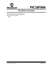 PIC16F84AT-20E/SS datasheet.datasheet_page 1