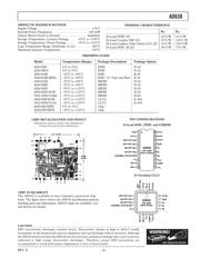 AD630SD/883 数据规格书 4