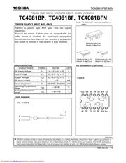 TC4081BFN 数据规格书 1