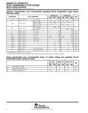 SN74BCT373DBR datasheet.datasheet_page 4