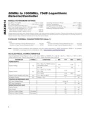 MAX2014ETA+ datasheet.datasheet_page 2