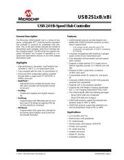 USB2514B-I/M2 数据规格书 1