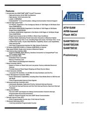 AT91SAM7SE256B-AUR datasheet.datasheet_page 1