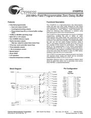 CY23FP12OXC 数据规格书 1