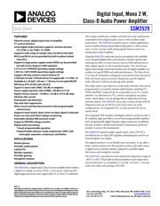 SSM2529ACBZ-RL datasheet.datasheet_page 1