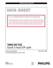 74HCT32 datasheet.datasheet_page 1