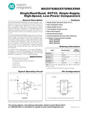 MAX976EUA+ datasheet.datasheet_page 1