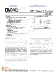 AD6458ARS datasheet.datasheet_page 1