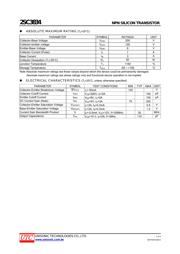 2SC3834 datasheet.datasheet_page 2