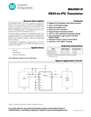 MAX6618AUB+ 数据规格书 1
