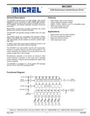 MIC5891YWM-TR Datenblatt PDF