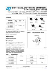 STP11N65M5 datasheet.datasheet_page 1