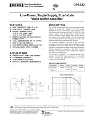 OPA832 datasheet.datasheet_page 1