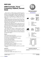 NCP1203P60G Datenblatt PDF