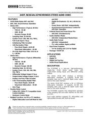 PCM3060 datasheet.datasheet_page 1