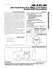 MAX3057ASA+T Datenblatt PDF