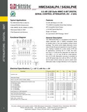 HMC542ALP4ETR datasheet.datasheet_page 1