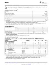 LMH6609MAX/NOPB datasheet.datasheet_page 2