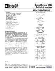 AD8542AR datasheet.datasheet_page 1