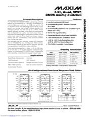 MAX4663 datasheet.datasheet_page 1