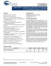 CY7C25682KV18-400BZC datasheet.datasheet_page 1