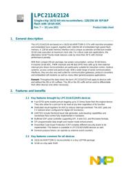 LPC2124FBD64 datasheet.datasheet_page 1