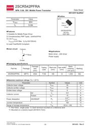 2SCR542PFRAT100 datasheet.datasheet_page 1