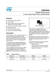 LIS344ALTR datasheet.datasheet_page 1