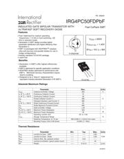 IRFPC50PBF 数据手册