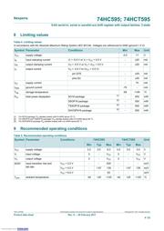 74HCT595PW,118 datasheet.datasheet_page 6