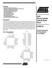 AT89C52-12PC 数据规格书 1