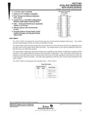 74ACT11623NTG4 datasheet.datasheet_page 1
