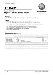 LB8649W-TBM-E datasheet.datasheet_page 1