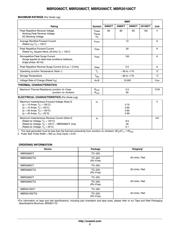 MBR2060CTG datasheet.datasheet_page 2