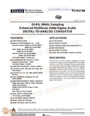 PCM1748 datasheet.datasheet_page 1