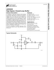 LMH6559MF datasheet.datasheet_page 1