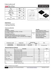 IRFHM792TR2PBF 数据规格书 1