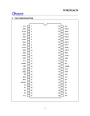 W9825G6CH-75 datasheet.datasheet_page 4