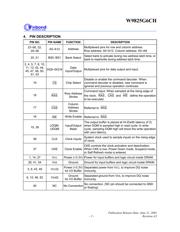 W9825G6CH-75 datasheet.datasheet_page 5